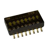 CTS Electronic Components 218-8LPSTR DIP Switches 8 switch sections SPST