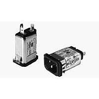 AMP Connectors - TE Connectivity 6EBS1 Inlets 6A IEC-1/4" FASTON SNAP IN MOUNT