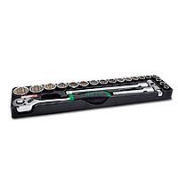 TOPTUL GM-2224- 22PCS 1/2 inch DR. Flank Socket Set (12PT)