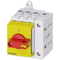 SIEMENS 3LD30300TL13 Rotary Main switch 3-pole + N Rated