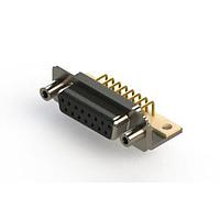 EDAC 630-M15-640-BN6 D-Sub Connectors - Standard Density Right Angle D-Sub Connector