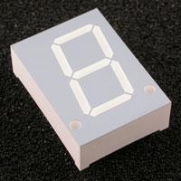 Kingbright SC08-11EWA LED Displays Single Red 625nm Common Cathode