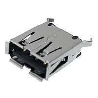Kycon KUSBVX-AS1N-B USB Type A Connectors A TYPE VERT BLK SKT