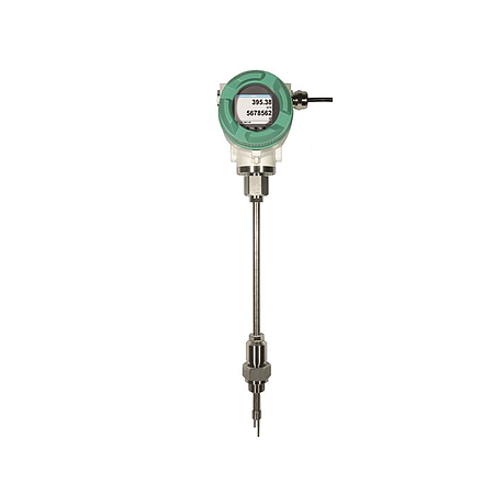 Technician performing calibration work for an air flow measurement instrument