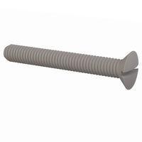 Essentra Components 50M060100L045 Slotted Countersunk 90 Slotted CSK Screw, M6 X 1 Thread, 45mm Lg