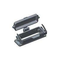 AMP Connectors - TE Connectivity T1510243100-000 Housings Hood PG2x16 Lock Die Cast Aluminum