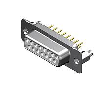 Molex / FCT 173109-0423 Receptacle FCT DSUB STR PC RCPT 09 PN W/SNAPIN