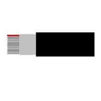Belden 9L28309 010100 Ribbon Cables 28AWG 9C SHIELD 100ft SPOOL BLACK