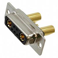 NorComp 680S7W2203L201 Mixed Contact D-Sub Connectors IP67 POWER-D 7w2PWR 20A FEM SOLDER CUP