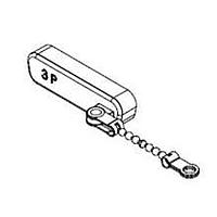 Molex / FCT 173112-0127 D-Sub Tools & Hardware FCT DUST CAP S5 SHLD PLSTC PLG W/CHAIN
