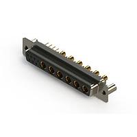 EDAC 628-13W6224-3NB Mixed Contact D-Sub Connectors Vertical Combo Dsub