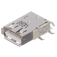 Amphenol Commercial Products GSB19110KEU USB Type A Connectors USB 2.0 UP-RIGHT RCPT