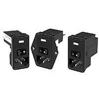 Corcom - TE Connectivity PE0S0SHXB Inlets 10 AMP POWER ENTRY MODULES