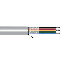 Alpha Wire 5671 SL002 Multi-Conductor Cables 26 AWG 8 Conductor 300V Unshielded SR PVC PVC, 500 ft Spool - Slate