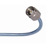 HUBER+SUHNER Minibend R-5.5 RF Cable Assemblies Assembly: minibend_R cable with male SMA plug connectors on both ends. Length: 5.5 Inches