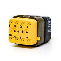 DEUTSCH - TE Connectivity DMC-M 22-07 BN Rectangular MIL Spec Connectors DMC INS S 7C 7#22 SH ZPF000000000114466