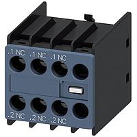 SIEMENS 3RH29111HA03 Control Switches AUX. SWITCH 3NC FOR S00 SCREW