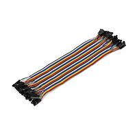 Mikroe MIKROE-2313 Ribbon Cables / IDC Cables Ribbon Cable 40-wire Female/Female 20cm