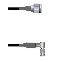 Amphenol Custom Cable Q-2O00U000D006i RF Cable Assemblies N-SP/HDBNC-RP LMR19 6I
