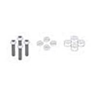 Omron Automation and Safety V430-AM4 Accessories KIT, ISOLATION MOUNT, F/V4XX