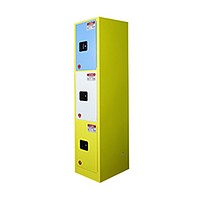 Sysbel WA031050 Partitioned Storage Chemical Safety Cabinets (15/57 Gal/L)