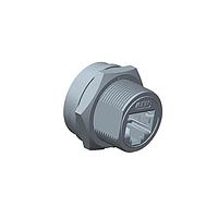 Amphenol LTW RCP-5SPFFC-SCU7001 Circular Backshell RJ, Middle Size, Plastic, 1.5A, Cat 5e, Circular, Screw Thread, PCB 180 , Receptacle, IP67 Unmated
