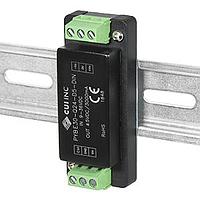 CUI Inc PYBE30-Q24-S15-DIN Isolated 15 Vdc, 2 A, 30 W, 9 - 36 Vdc Input Rang