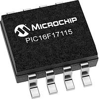 Microchip Technology PIC16F17115-I/SN MCUs 14KB Flash, 512B RAM, 128B EEPROM, 12b Diff. ADCC, 1xOP-AMP, 2x16-bit dual PWM