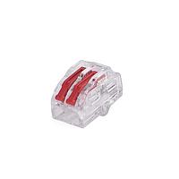 HellermannTyton 148-90059 Splices HelaCon Releasable Wire Connector, 2-Port, (Piece & PA66), Clear, 80/pkg