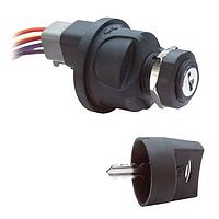 Cole Hersee 95060-21 Keylock Switches 3P Key Switche Off-Ign/Acc-Start