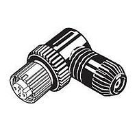 Omron Automation and Safety XS5C-D4S6 Circular Metric Connectors Socket, Angled 5 Pin Screw-on 3mm Dia Cbl