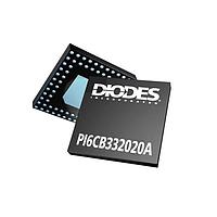 Diodes Incorporated PI6CB332020AZXBEX Fanout Clock Buffer V-QFN6060-80 T&R 3K