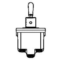 Honeywell 2NT1-12 Toggle Switches 2 Pole 3 Position Standard Lever