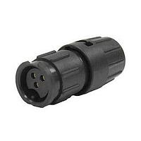 CONXALL W8280-3SG-P-315 Connectors 3#20 F Short Backshell .15 Grommet Size