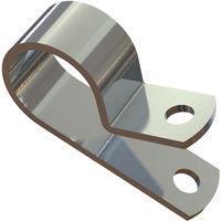 Essentra Components AL16 Adjustable Cable Clamp Clamp,Screw Mnt,Alum,1 in Hold