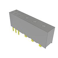 Samtec HPFC-103-01-L-D-03 Signal/Power Combo Socket .100" Signal/Power Combo Socket Strip