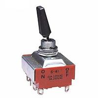NKK Switches S41R Medium capacity standard size toggles 4PST ON-NONE-OFF SOLDER LUG