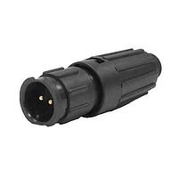 CONXALL W8382-2PG-P-519 Connectors 2#16 M Long Backshell .19 Grommet Size