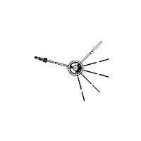 AMP Connectors - TE Connectivity 867121-1 Standard Circular Connector 12 POS TUBE BASE FLY LEADS