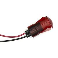 Dialight 653-1103-103F LED Panel Mount Indicators 14.7MM FLT RD 12VDC W/LEADS