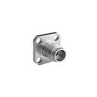 Bulgin RF185A4JCCB RF Connectors / Coaxial Connectors 1.85mm Jack Straight 4 Hole Flange RF Connector