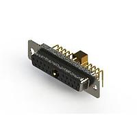 EDAC 630-21W1240-5T1 Mixed Contact D-Sub Connectors Right-angle Power Combo D-Sub Connector