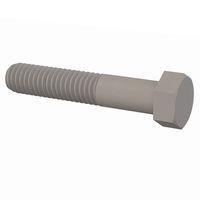 Essentra Components 0337516200XM225 Cap Screw Hex Bolt, 3/8-16 Thread, 2 Lg