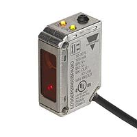 Carlo Gavazzi LD30EPBR60BPA2IO Photoelectric Sensors Photoelectric background / foreground suppression, Class 1 visible red laser, 600mm sensing range, teach button, PNP, NO, 2m cable, IO-Link, stainless steel housing, IP69K