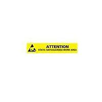 Desco 06751 ESD Sign Bench Reaching Hand/Arc 1x6