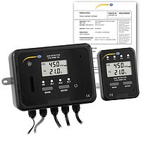 PCE WMM 100-ICA Gas Detector (0~50000 ppm; 0~30 %;0~50 °C; ISO Calibration Cert.)