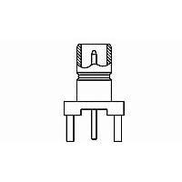 AMP Connectors - TE Connectivity 415504-2 PCB Connectors JACK PCB MINI-SMB VERT 75 OHM