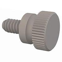 Essentra Components 090632025TB Knurled Screw Knurled Thumb Screw, #6-32 Thread, 1/4 Lg