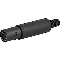 Schurter 4850.3600 Connectors DIN LINE SOCKET 6 POLE