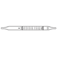 Kitagawa 109SB Chlorine Gas Detector Tube (0.1-10pppm)